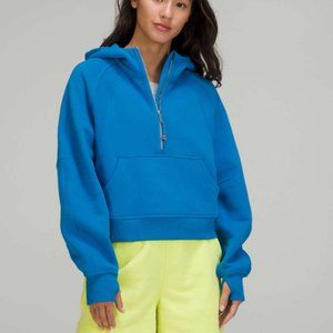 Lululemon Scuba Oversized Half-Zip Hoodie Poolside M/L